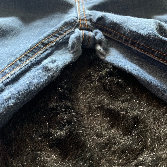 Medium-Dark Wash Hollister Skinny Jeans - Picture 3 of 8